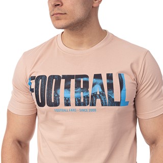 Koszulka beżowa "football"